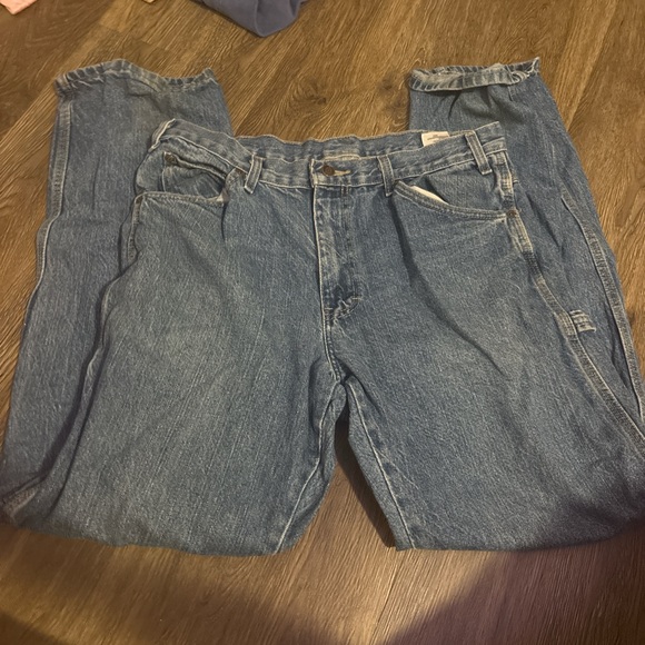 Dickies Relaxed Fit Blue Jeans